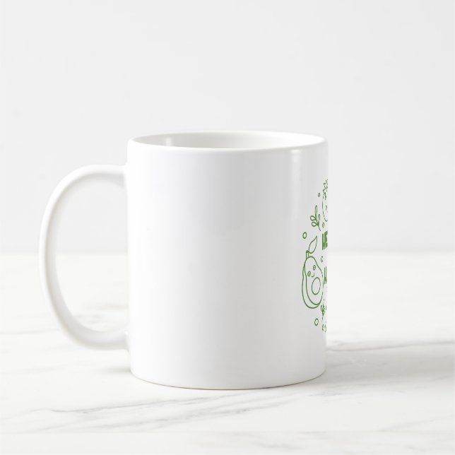 Caneca De Café Saudável e Feliz (Esquerda)