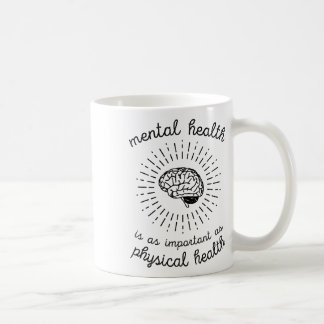 Caneca De Café Saúde É Tão Importante Quanto Saúde Física