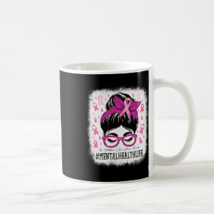 Caneca De Café Saúde Em Outubro Vestimos Mulheres Rosa Cancer De