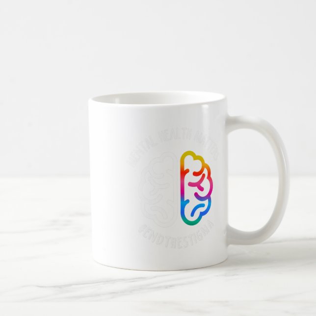 Caneca De Café Saúde Importa Acaba Com O Estigma (Direita)