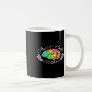 Caneca De Café Saúde Mental A Consciência Camisa Saúde Mental S H