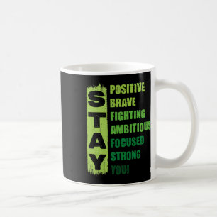 Caneca De Café Saúde Mental Consciência Roupa Homens Mulheres