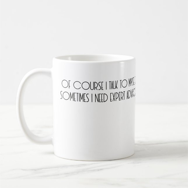 Caneca De Café Saúde Mental Divertida (Esquerda)