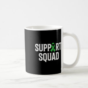 Caneca De Café Saúde Mental do Guerreiro Suporta Saúde Mental Esq