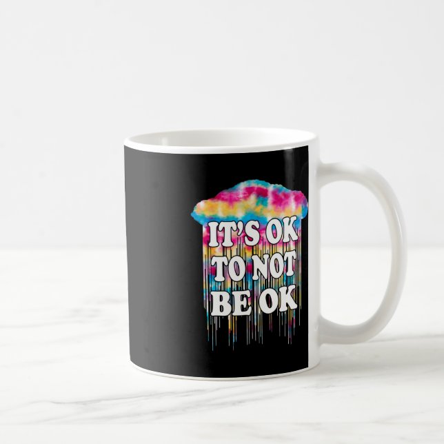 Caneca De Café Saúde Mental É Divertido Não Estar Bem Faça (Direita)
