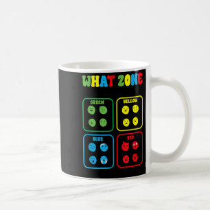 Caneca De Café Saúde Mental Em Que Zona Você Está Professor