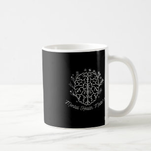 Caneca De Café Saúde Mental Importa Dar Doença Cerebral Humana Aw