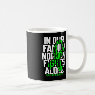 Caneca De Café Saúde Mental Suporte Familiar Saúde Mental Awarene