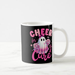 Caneca De Café Saúde Para O Cancer Da Mama De Cheerleader Curto