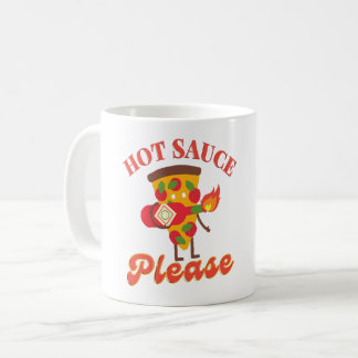 CANECA DE CAFÉ SAUDOR QUENTE, POR FAVOR - AMOR QUENTE DE PIZZA SA