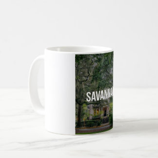 Caneca De Café Savannah Geórgia Casa Histórica e Carvalhos Vivent