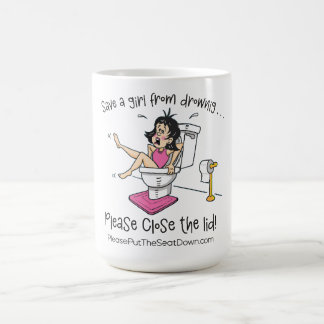 Caneca De Café Save A Girl From Drowning Mug