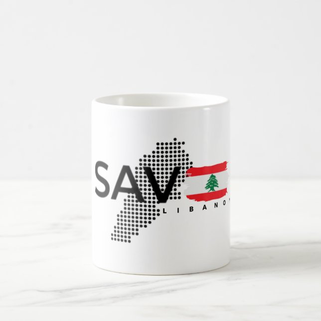 Caneca De Café Save Libanon Mugg (Centro)