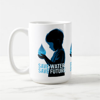 Caneca De Café Save Water Save Future