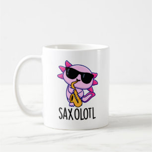 Caneca De Café Sax-olotl Piadas engraçadas de Saxofone