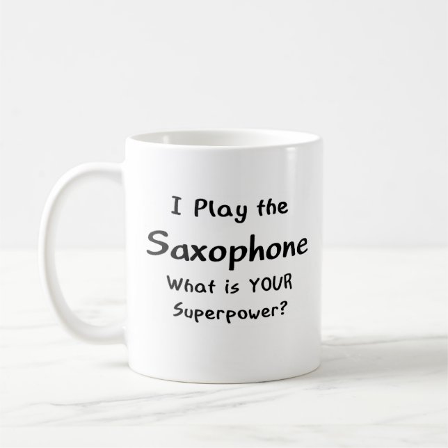 Caneca De Café saxofone (Esquerda)