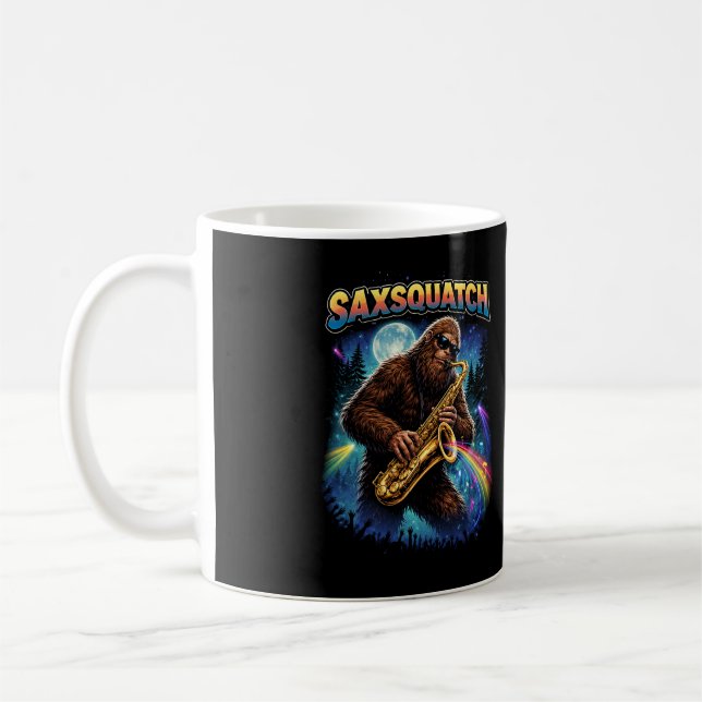 Caneca De Café Saxsquatch (Esquerda)