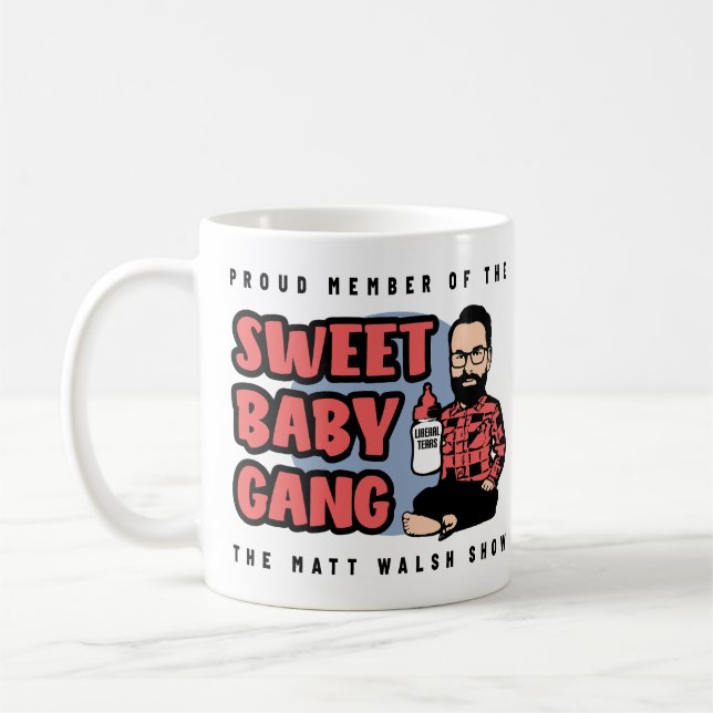 Caneca De Café SBG4LIFE Mug - Doce Bebê Gang Membro (Esquerda)