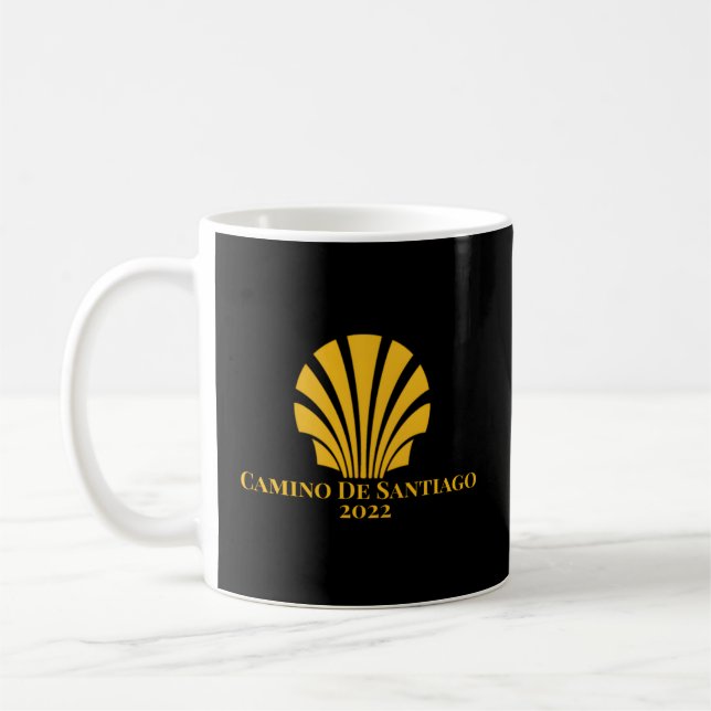 Caneca De Café Scallop Shell Camino De Santiago 2022 (Esquerda)