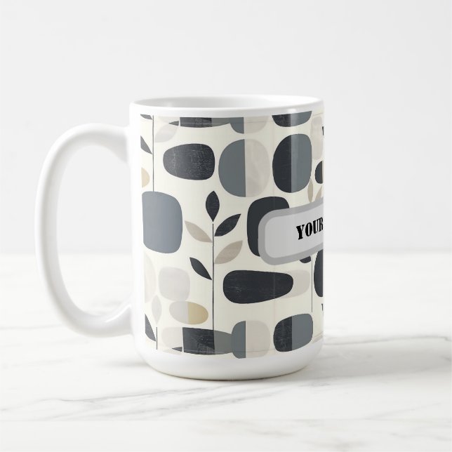 Caneca De Café Scandi Motif n.o 3 | (Esquerda)