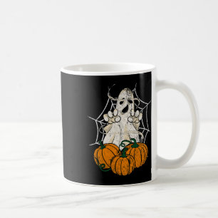 Caneca De Café Scareen Halloween Pumpkin Ghoul Spider Cre