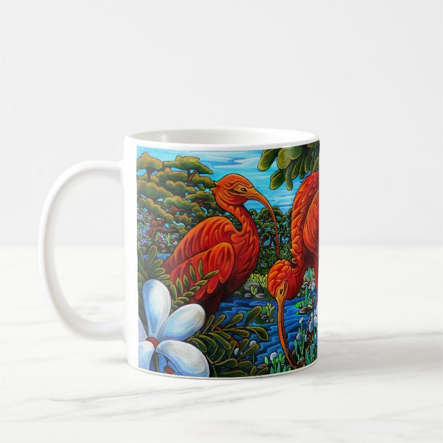 Caneca De Café Scarlet Ibis Coffee Mug (Esquerda)