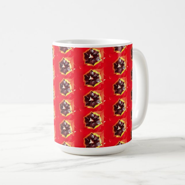 Caneca De Café Scarlet Red Tulip Coffee Mug (Frente Esquerda)