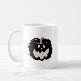Caneca De Café Scary Pumpkin