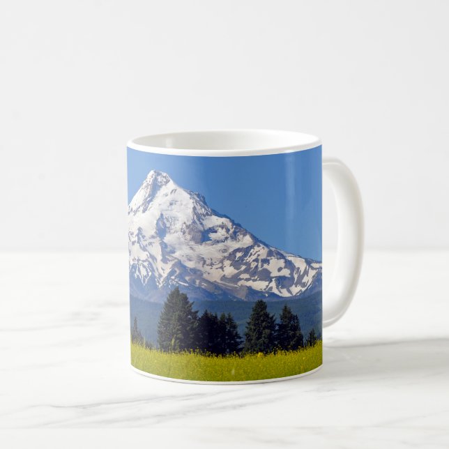Caneca De Café Scenic Mt Hood (Frente Esquerda)
