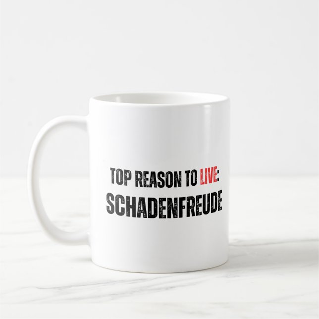 Caneca De Café Schadenfreude (Esquerda)