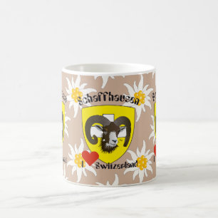 Caneca De Café Schaffhausen - Suíça Suisse - Svizzera taça