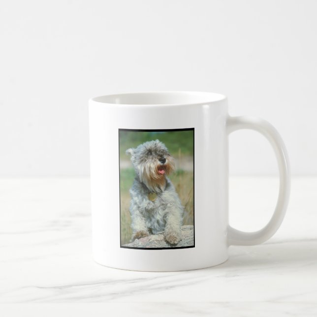 Caneca De Café Schnauzer diminuto (Direita)