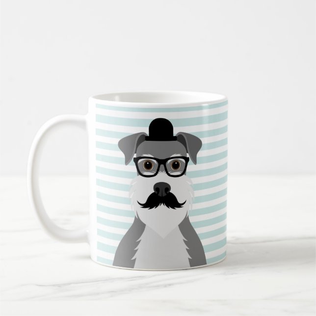 Caneca De Café Schnauzer Mugs (Esquerda)