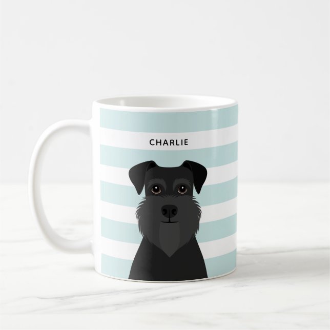 Caneca De Café Schnauzer Mugs (Esquerda)