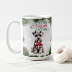 Caneca De Café Schnuazer Funny Dog Pun Café Mug