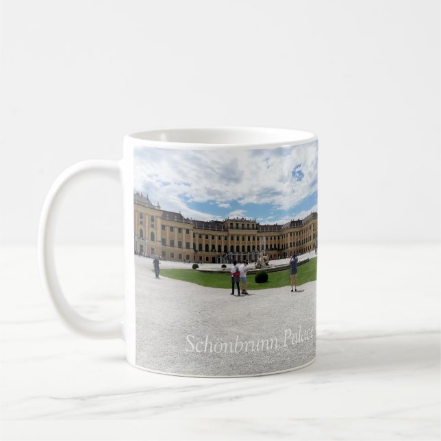 Caneca De Café Schönbrunn Palace Viena, Áustria (Esquerda)