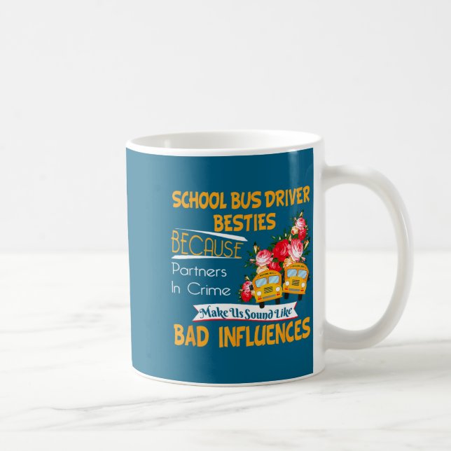 Caneca De Café School Bus Driver Ies  (Direita)