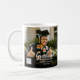 Caneca De Café School Logo Graduate Photo Graduation