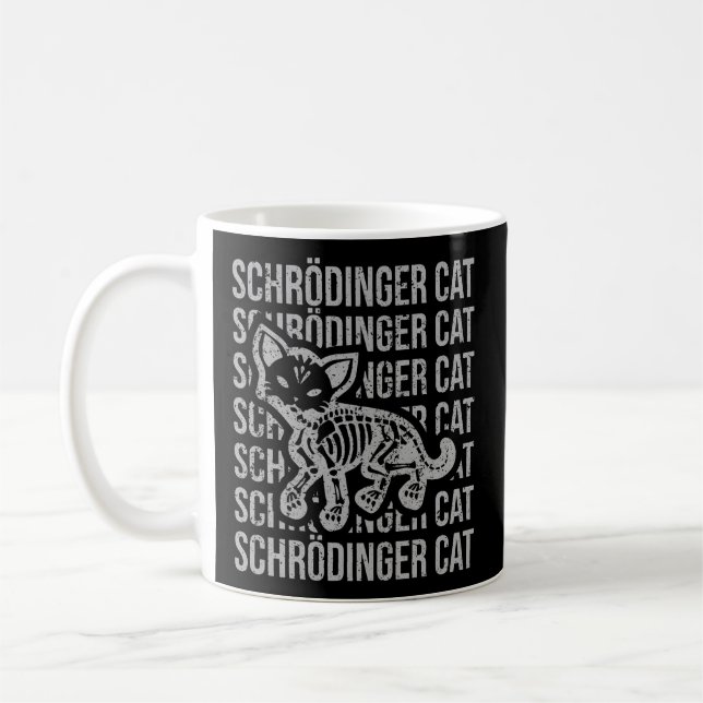 Caneca De Café Schrã X Dingers Katze - Gato De Schrã... (Esquerda)