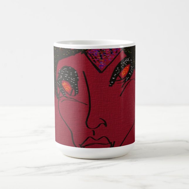 Caneca De Café Sci-fi Demon Hunter Countess (Centro)