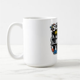 Caneca De Café Science Over Belief – Funny Science Quote Design