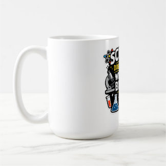 Caneca De Café Science Over Belief – Funny Science Quote Design