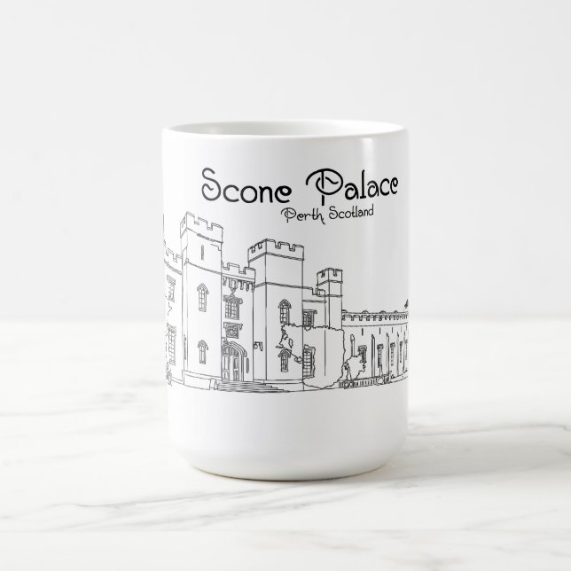 Caneca De Café Scone Palace, Perth, Escócia (Centro)
