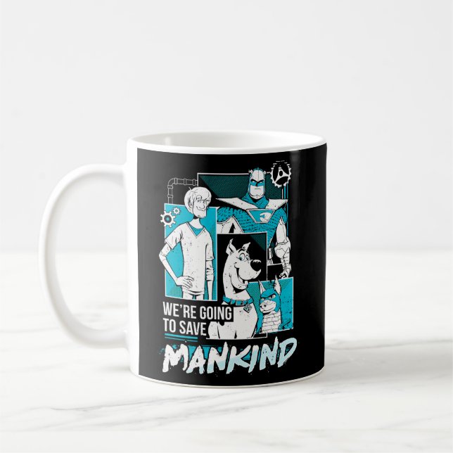 Caneca De Café Scoob Save Humankind (Esquerda)