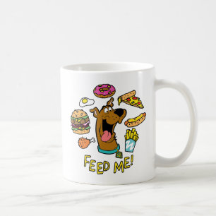 Caneca De Café Scooby-Doo alimenta-me!