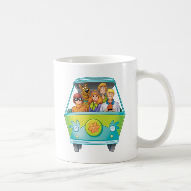 Caneca De Café Scooby-Doo e a Anja Misteriosa (Direita)