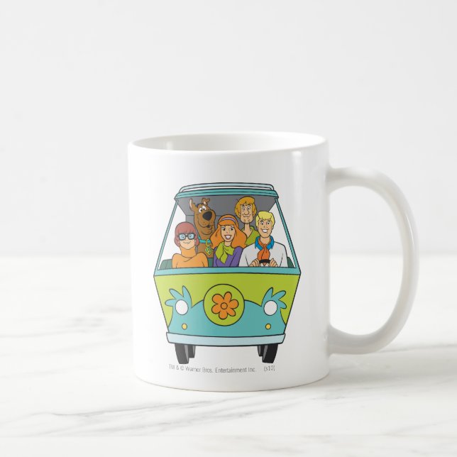 Caneca De Café Scooby-Doo e a Máquina Misteriosa Gang (Direita)