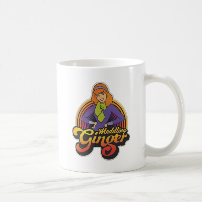 Caneca De Café Scooby-Doo | "Meddling Ginger" Daphne (Direita)