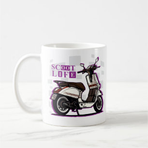 Caneca De Café Scooter