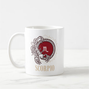 Caneca De Café Scorpio Horoscope Birthday Gift 